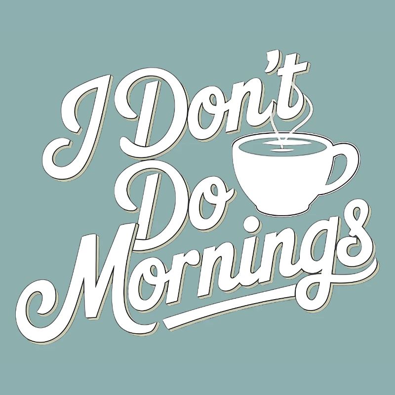 Ne Do Mornings Coffee Tee