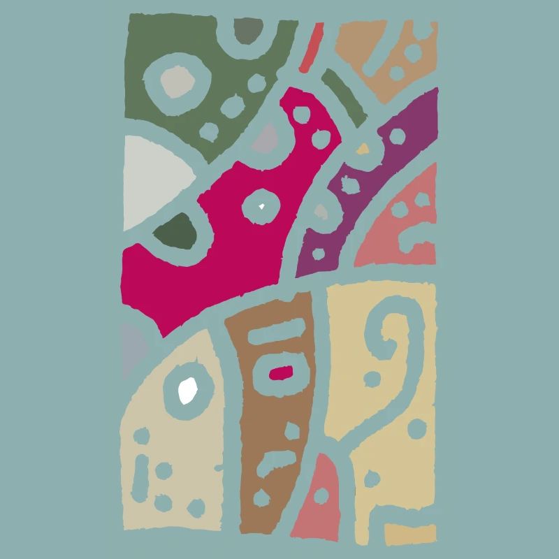 Muster Kunst - Ethno Farbe