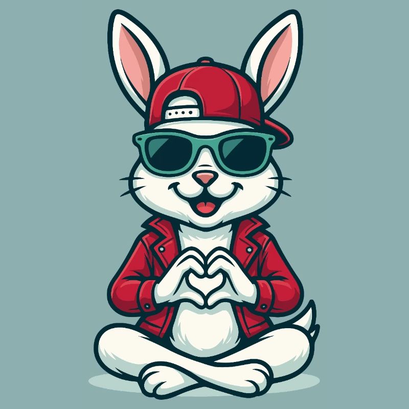 Chill Heart Bunny