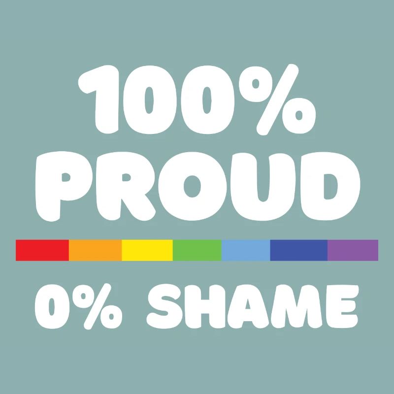 Pride Month - 100% stolz. 0% Scham