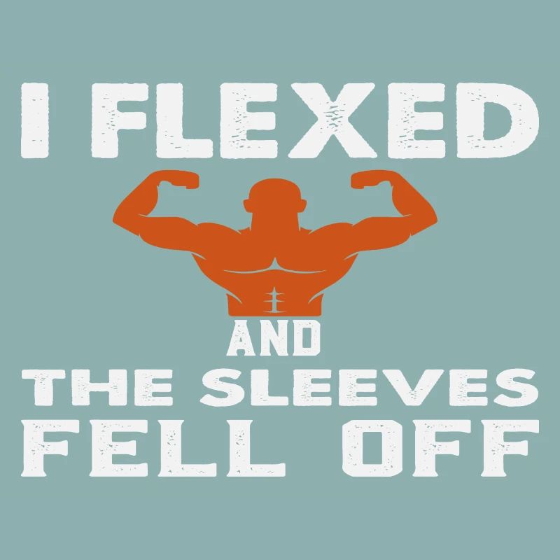 Muskulöse Panzerung durch Flex Humor