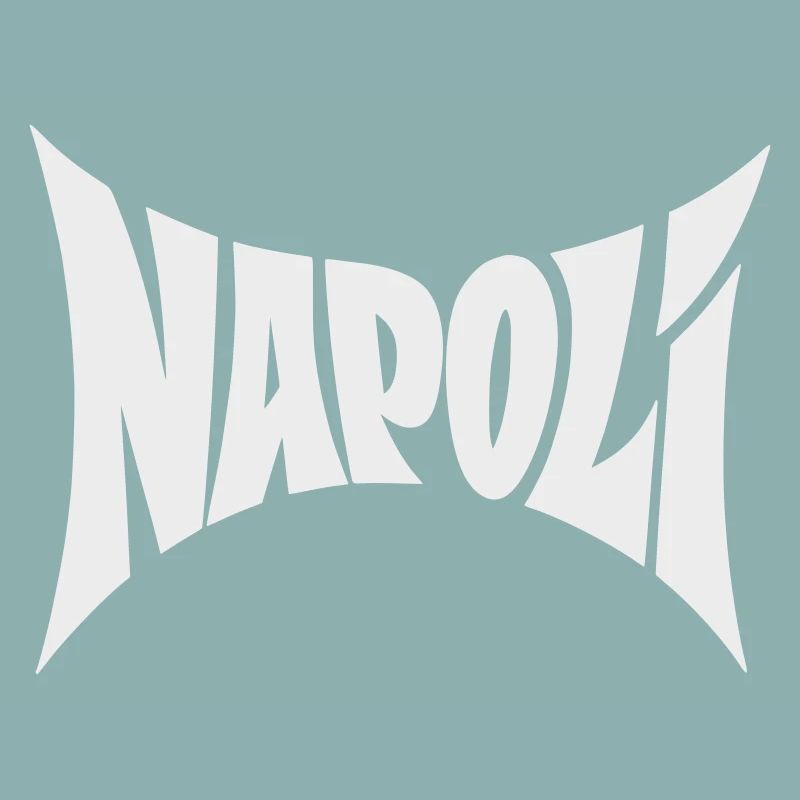 Conception typographique de Naples