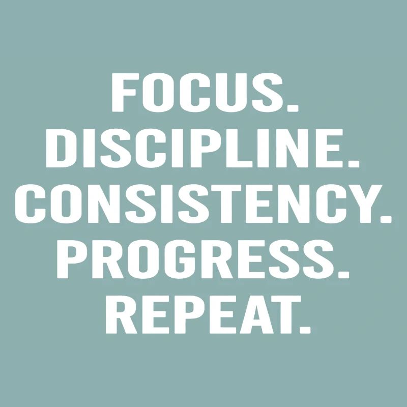 Concentration, discipline, progression, répétition.