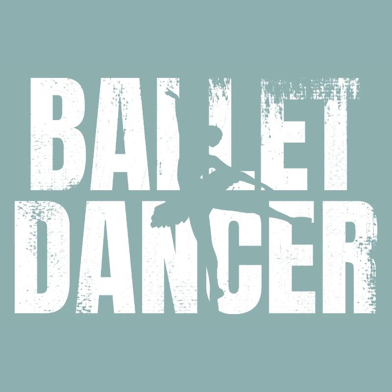 Funny ballet dancer