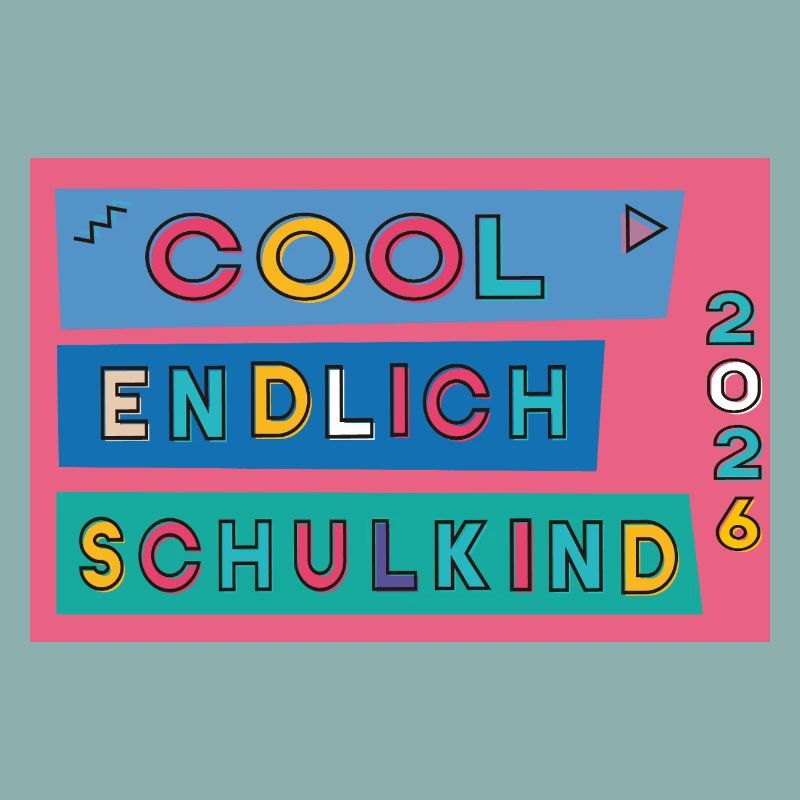 Endlich Schulkind 