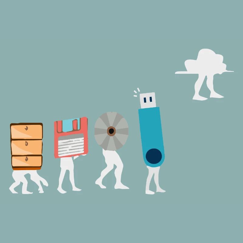 Cloud Computing Funny Programmer Data AI Software