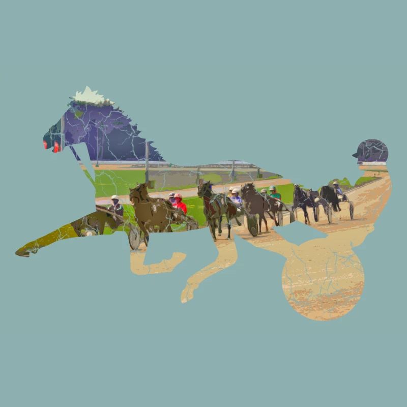 Courses de chevaux Trotter