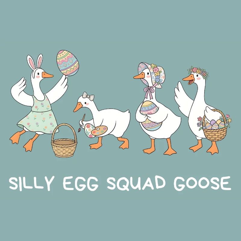 Silly Egg Squad Goose Ostern