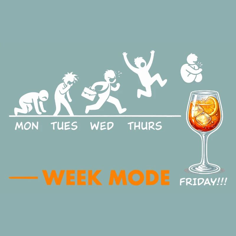 Can't wait for the weekend - humor Spritz