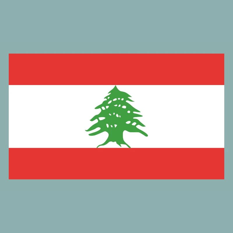 Libanon Flagge