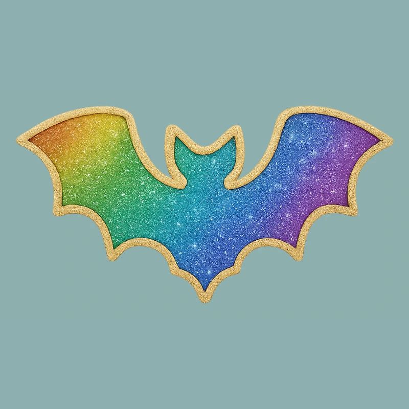 Rainbow Bat Glitter