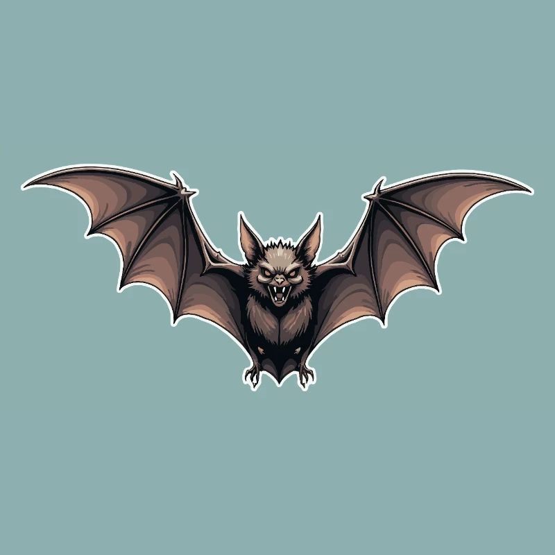 Bat Night Flight Emblem