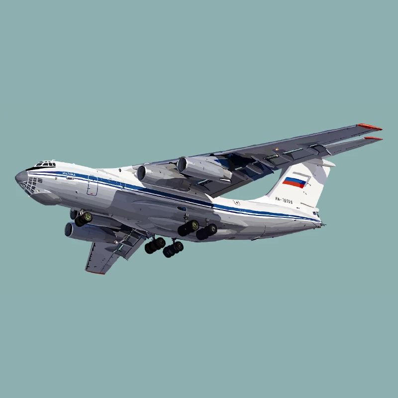 Cargo plane IL-76