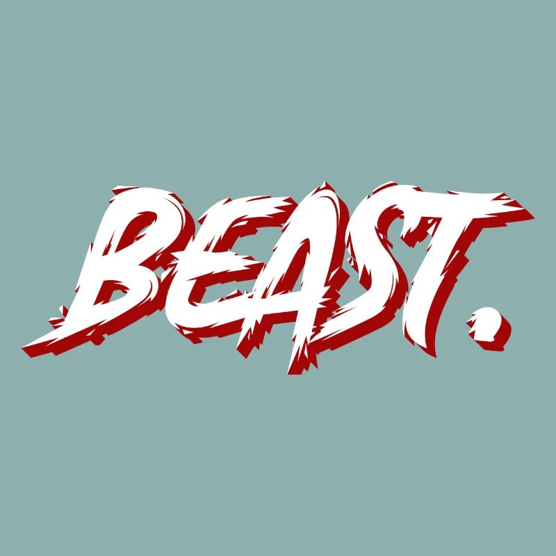 Beast Graffiti Brush Texte