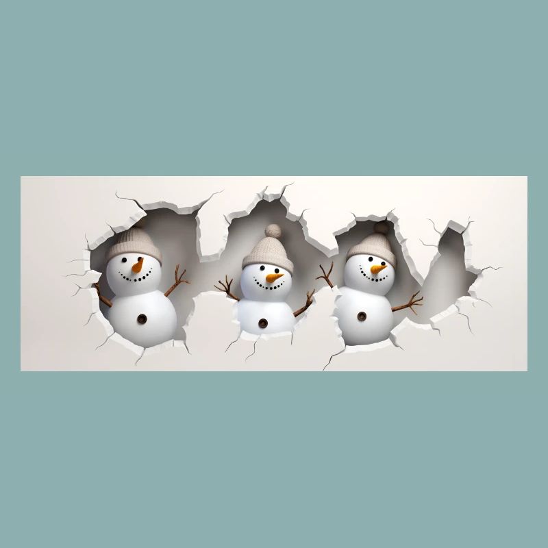3D-Schneemann