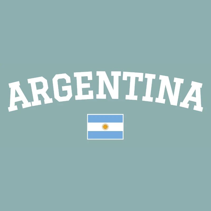 Drapeau argentin Dessin blanc
