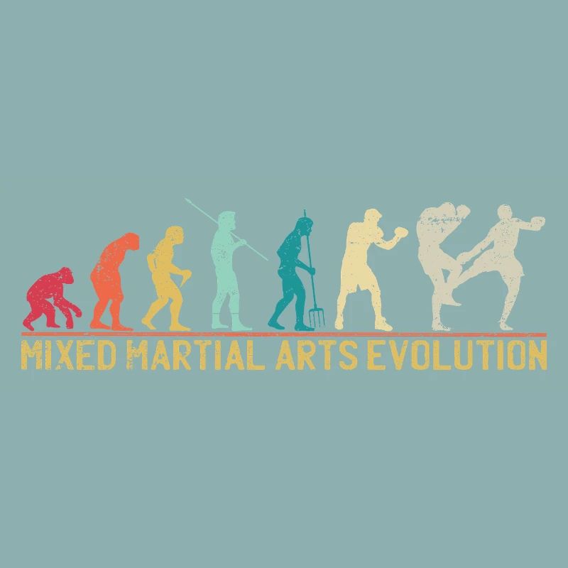 Arts martiaux mixtes Evolution Design
