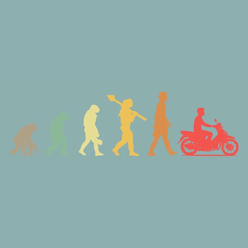 Evolution Moped Moped Driver