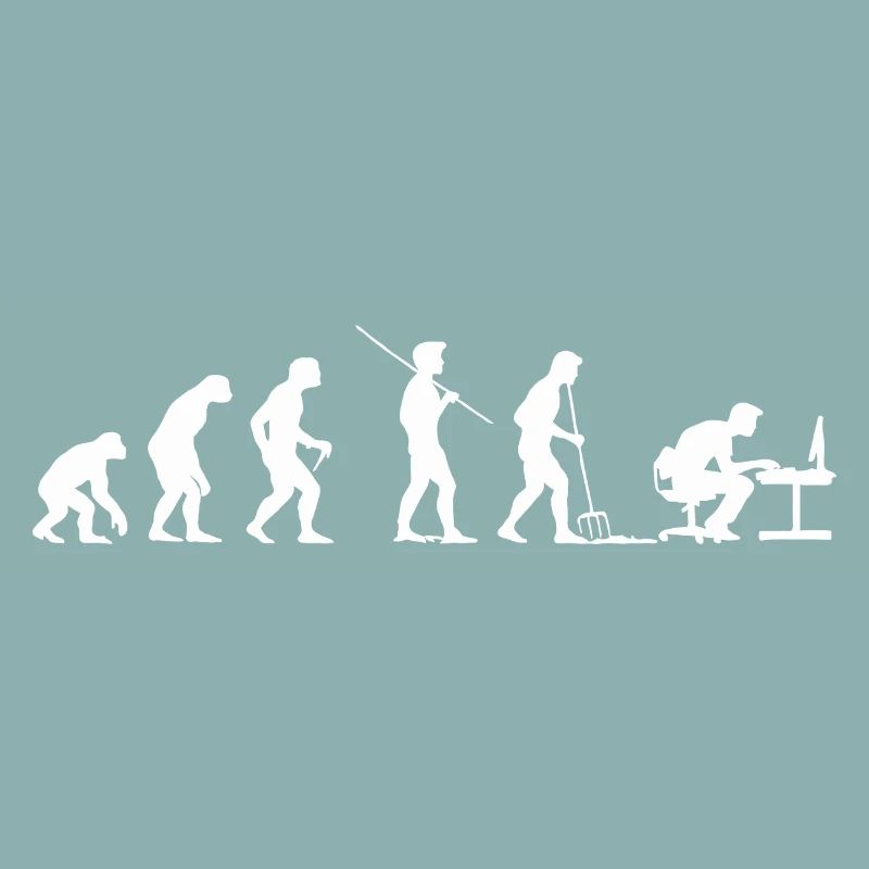 Evolution Programmer Computer Geek