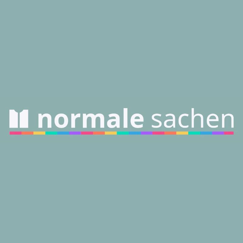 Normal Stuff Logo Arc-en-ciel