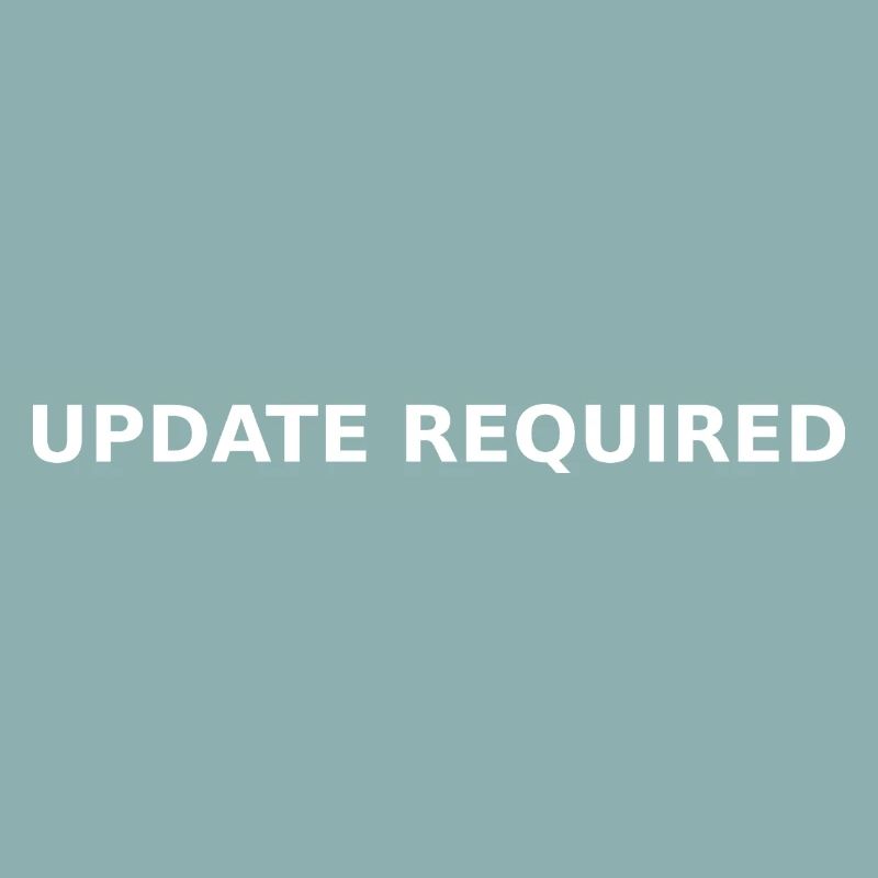 UPDATE REQUIRED