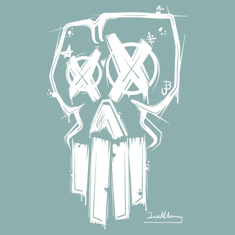 Skull tag