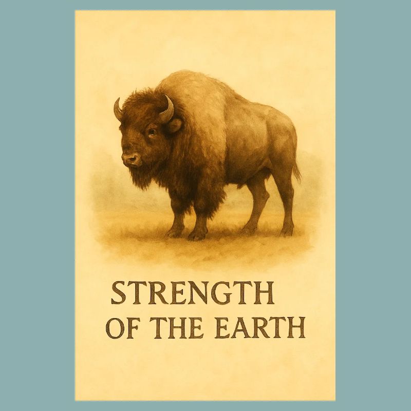 La force du bison de terre