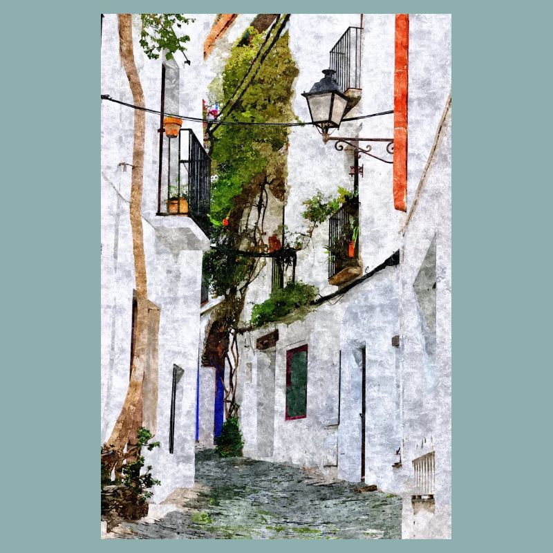 Schöne Stadt Cadaques in Spanien