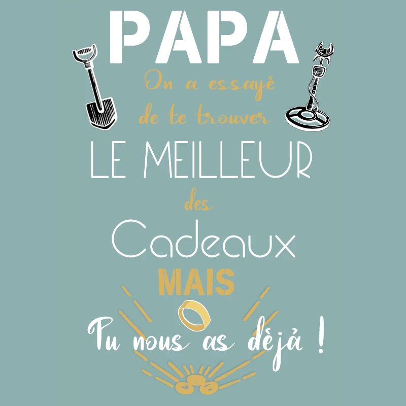 Idée cadeau papa fan de détection