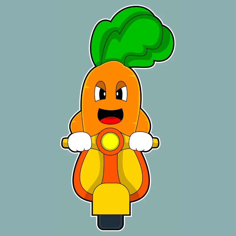 Karotte Motorroller