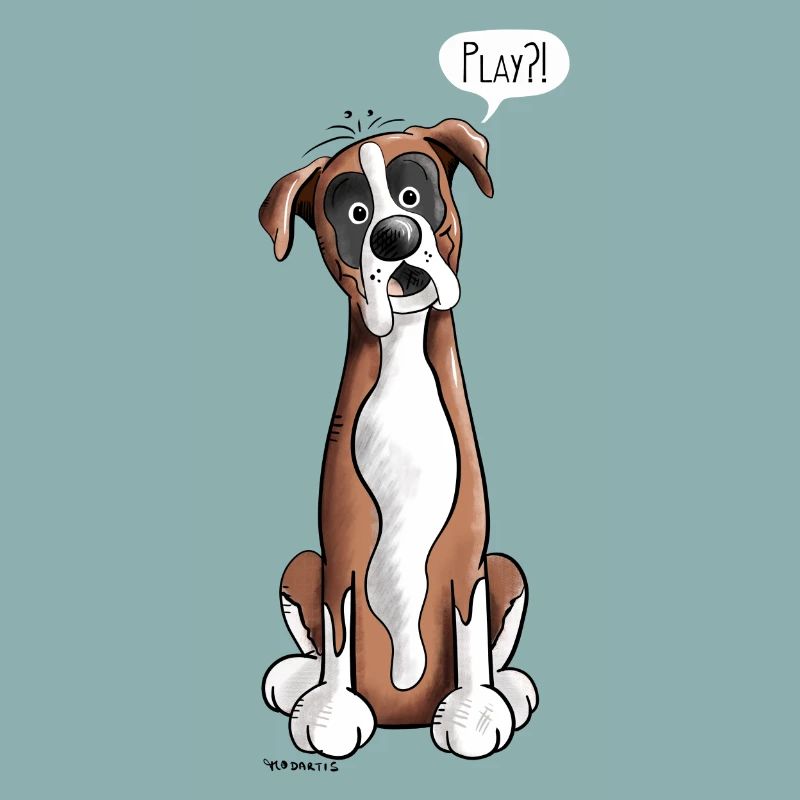 Deutscher Boxer Play