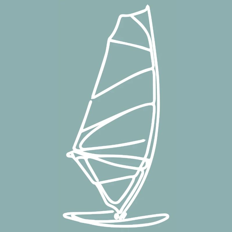 Windsurf Board Sketch