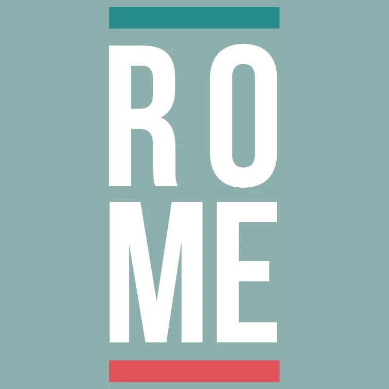 Conception typographique de Rome City Bold