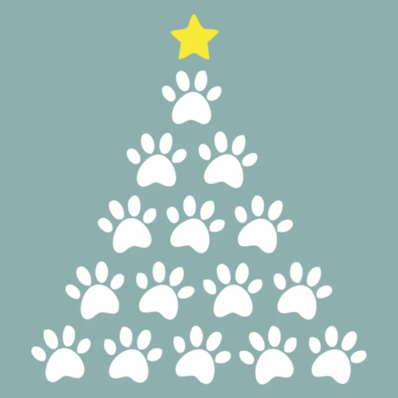 Weihnachtsbaum Pfote