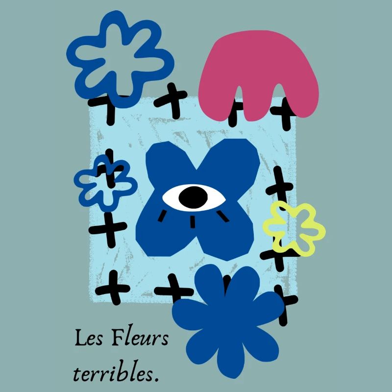 Les Fleurs terribles | Maximaliste Rétro Fleur Fun