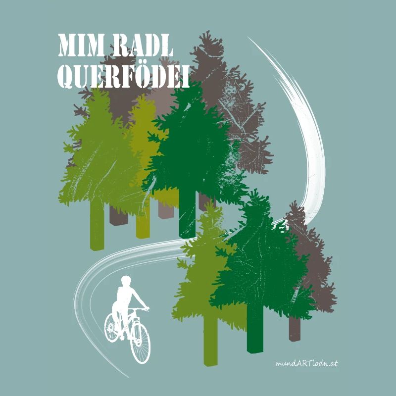 mim Radl querfödei - mit dem Rad quer Feld ein