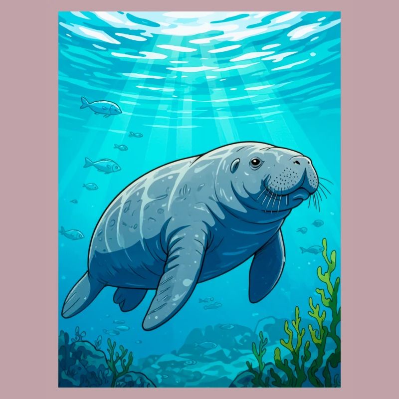 Doux géant d’eaux calmes, symbole de paix