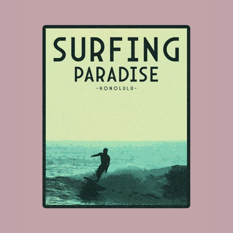 Paradis du surf à Honolulu