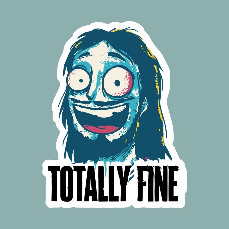Totally fine is fine with it guy
