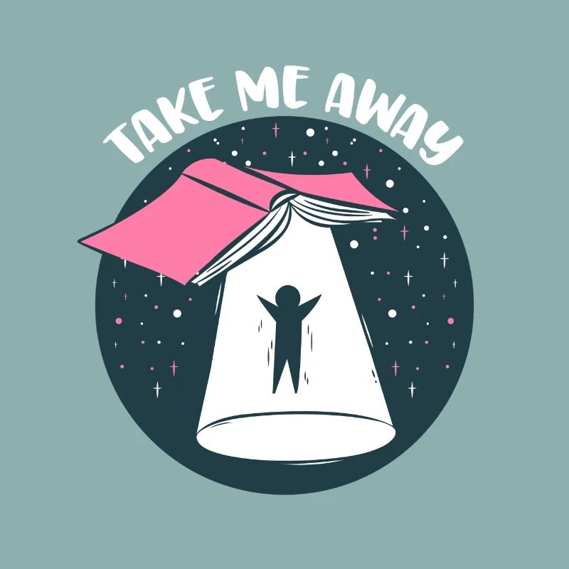 Funny Book UFO Take Me Away - Reader Bookaholic