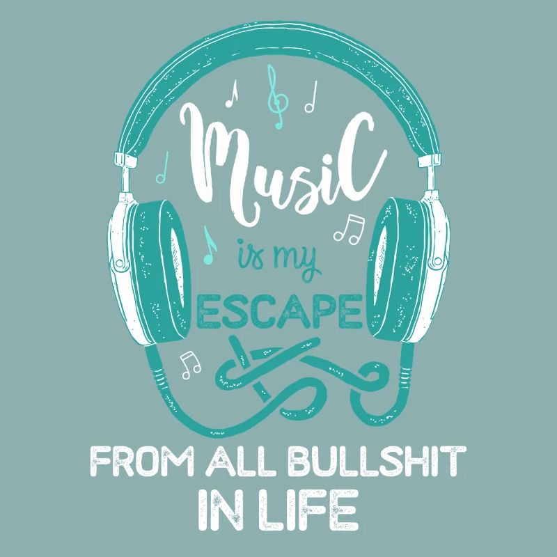 La musique, c’est mon graphique casque d’évasion