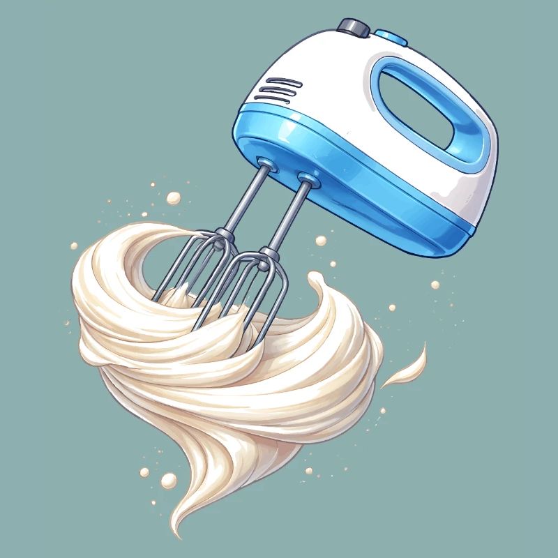 Conception de la batteuse à main à la crème fouettée