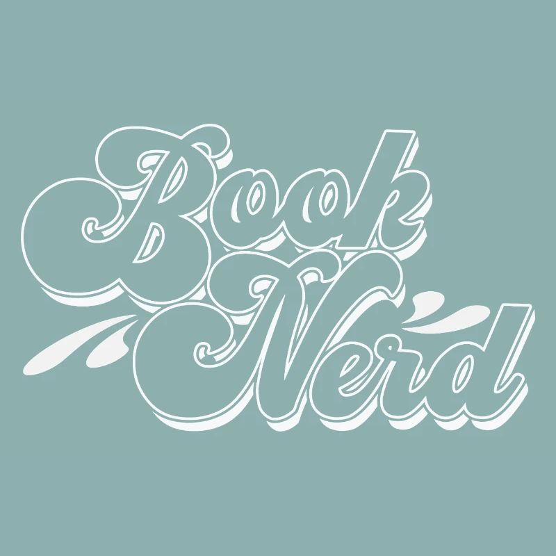 Brook Nerd Script Logo