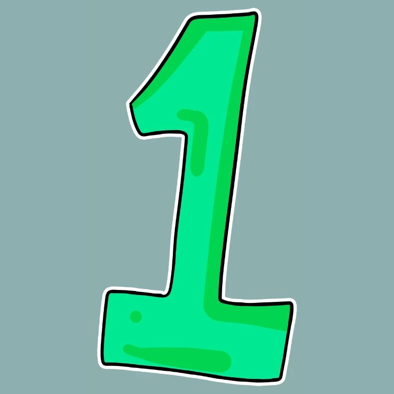 1 vert
