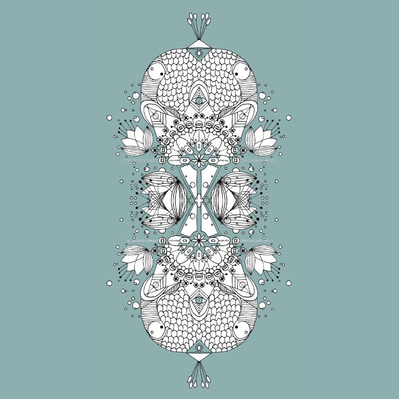Mandala de nénuphar