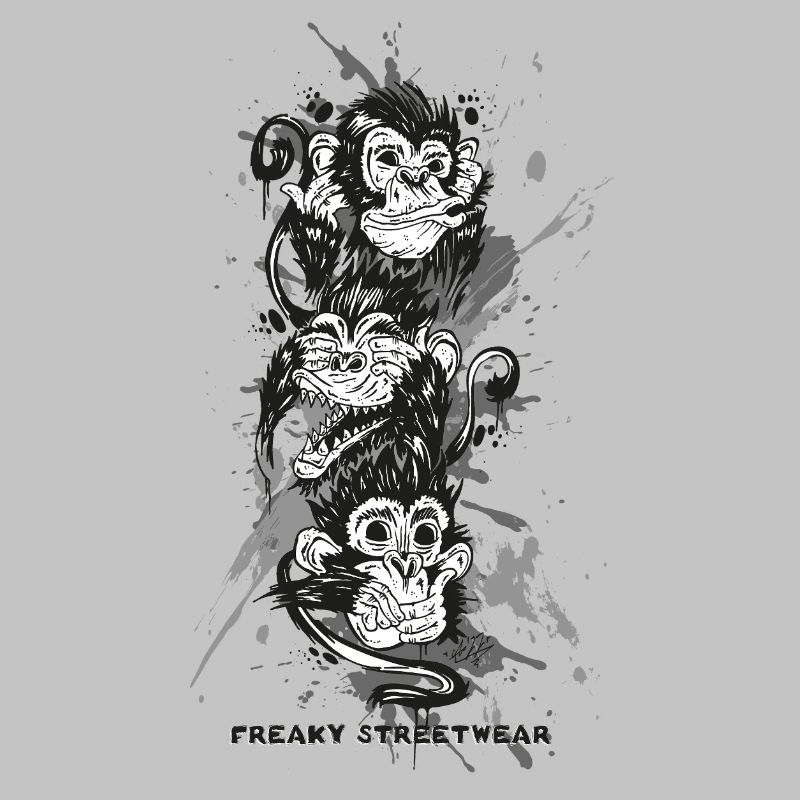 three monkeys