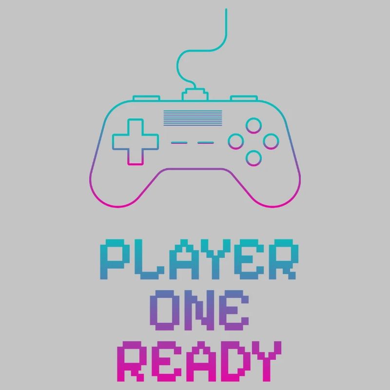 Neon Gaming Controller Design