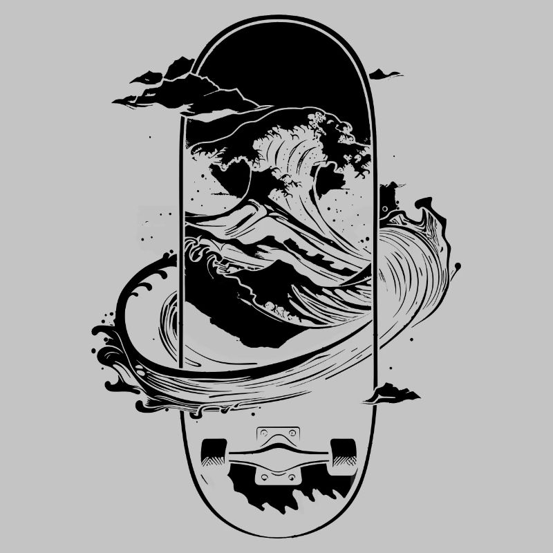 Graphismes de skateboard