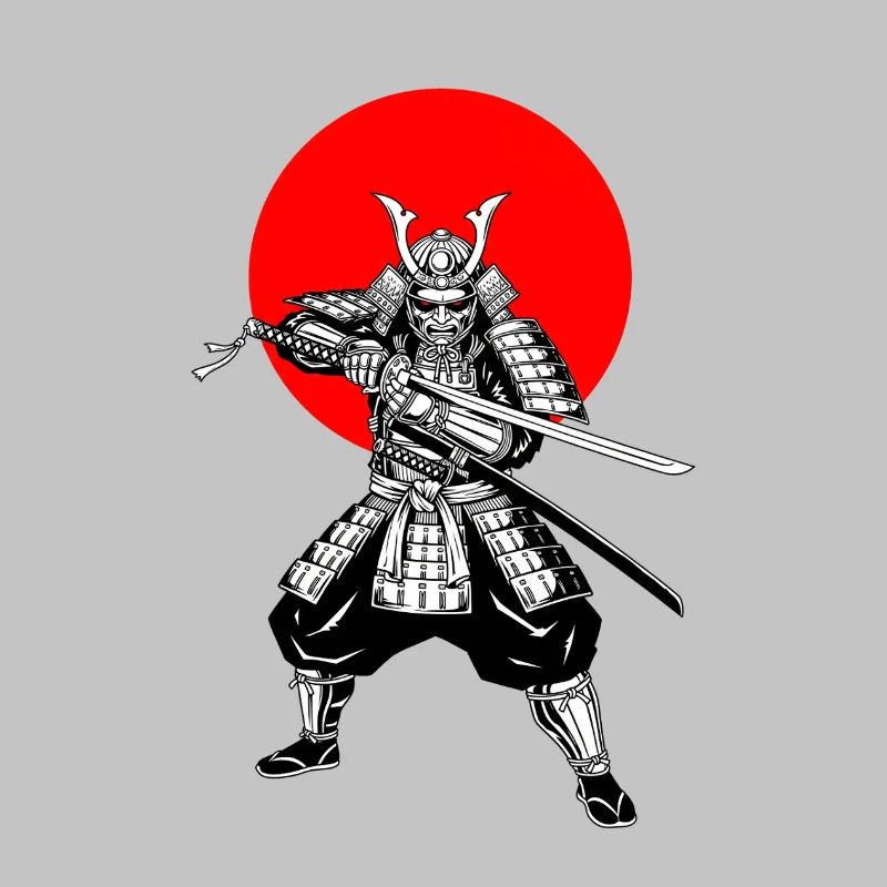 Japanese style samurai