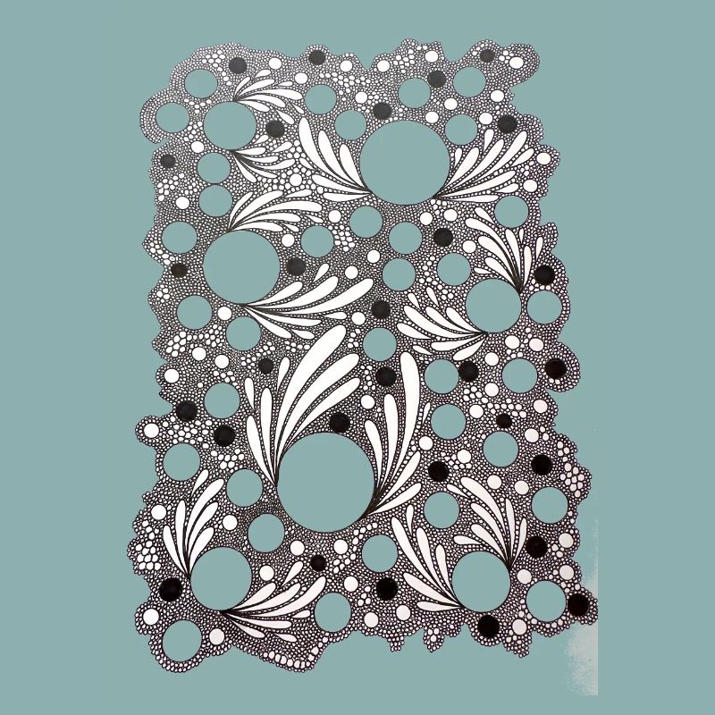 Leaf Blowing Lace Pattern